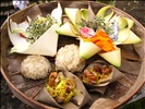 Offerings, Goa Gajah temple @ Gianyar, Bali